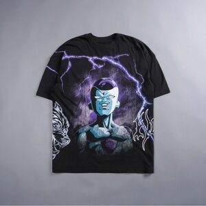 Sold out !FRIEZA ENERGY "PREMIUM" OVERSIZED TEE IN BLACK